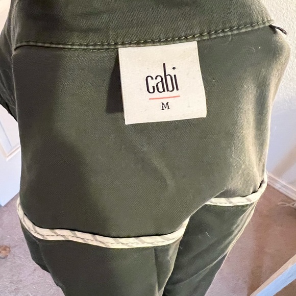 Cabi Crossroads Jacket #5298 Olive NWOT - Picture 6 of 7